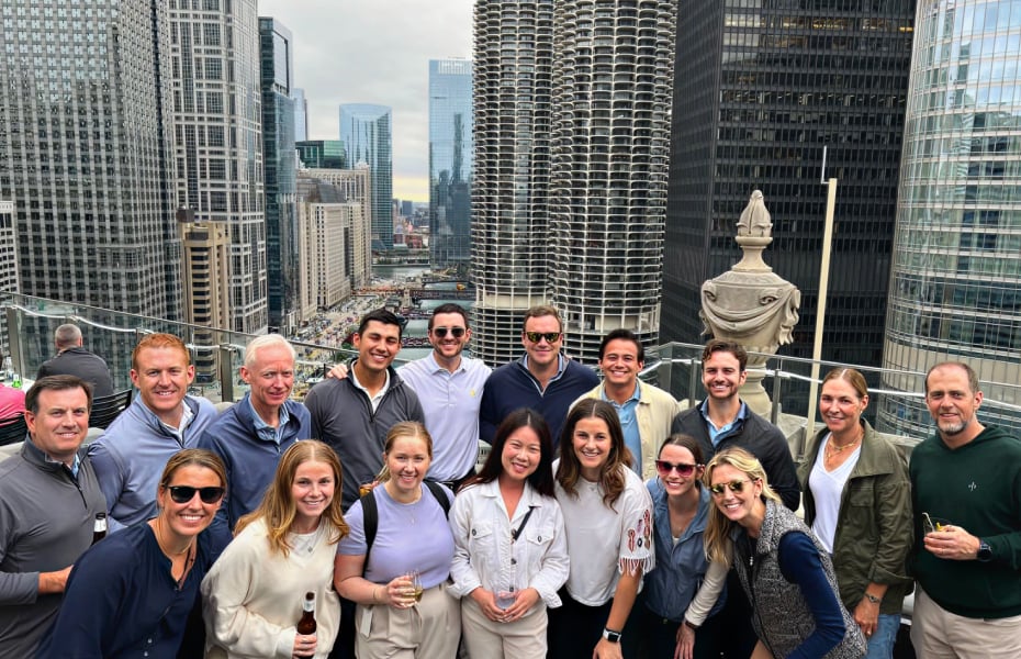 Twin Bridge investment team celebrating continued growth and achievement of key milestones.